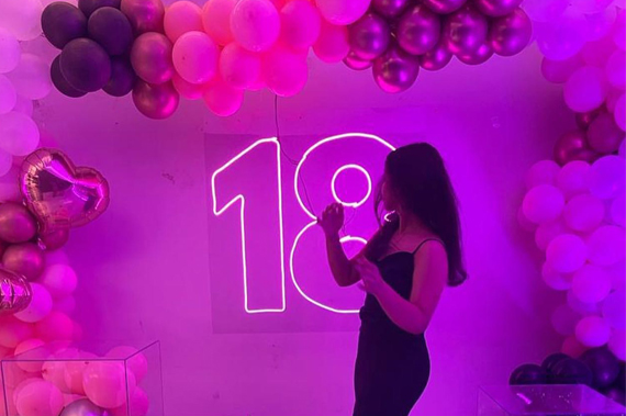 Birthday event photo